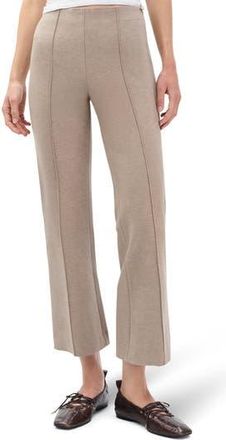 Rag & Bone Irina Ponte Kick Flare Pants in Heather Oat at Nordstrom Rack, Size Medium
