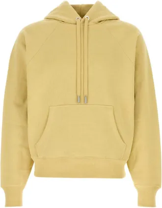 Ami Yellow Cotton Hoodie