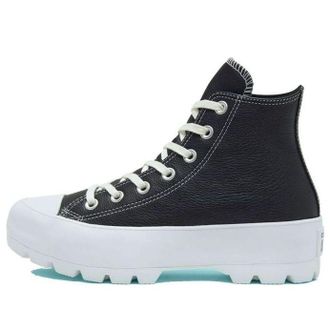 Converse (WMNS) Converse Chuck Taylor All Star Lugged Leather High Black White 567164C
