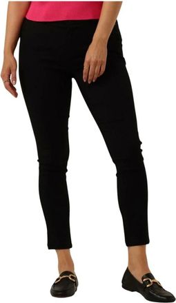 Minus Carma Pants 7/8 Zwart - Dames - Vrijetijds broeken - Zwart - XL - Broeken