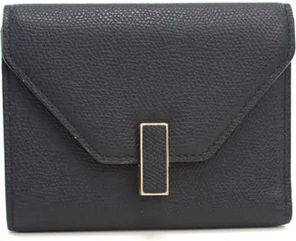 Valextra Navy Wallet (Tri-Fold) (Pre-Owned)