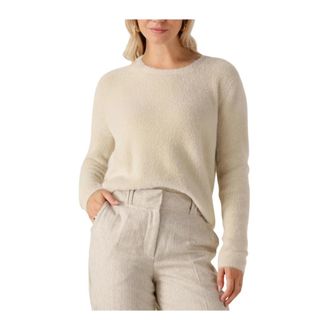 Simple Dames, Truien, Beige, Maat: XL Nylon