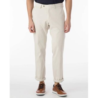 Ballin Mansfield Perma Pima Twill Khaki Pants In Bone
