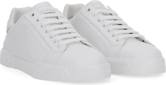 Dolce & Gabbana Low-Top Sneaker - Portfino Sneakers - Gr. 40 (EU) - in Weiß - für Damen