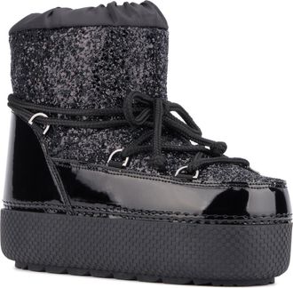 Olivia Miller Eclipse Boot in Black Glitter at Nordstrom Rack, Size Medium