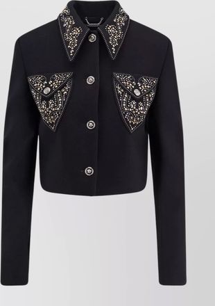 Versace na wool blazer