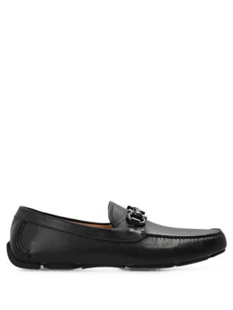 Ferragamo Black Solid Parigi New Loafers