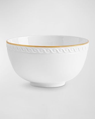 L'OBJET Neptune 24K Gold-Rimmed Cereal Bowl