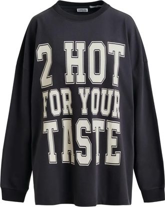 Essentiel T-shirt con stampa lettere - Blu