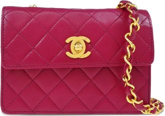 Chanel Borsa a spalla trapuntata - Viola