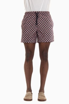 Drumohr Macro Biscottino Quick-Dry Nylon Swimwear