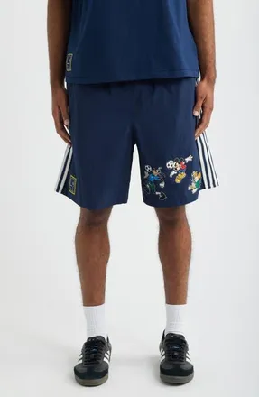 adidas Originals x Brain Dead Disney Shorts in Collegiate Navy at Nordstrom, Size X-Large