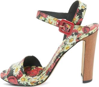 Dolce & Gabbana Sandali a fiori - Bianco