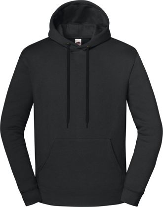 Fruit Of The Loom Fruit of the Loom Heren Iconic Premium Hoodie (Licht Grafiet)