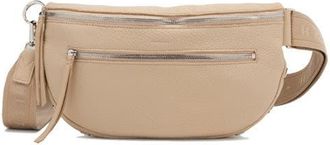 Hammitt Charles Extra Large Crossbody Bag in Limestone/Silver at Nordstrom