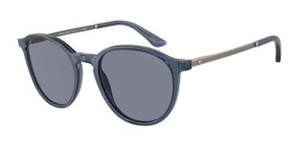 Giorgio Armani AR8196 603519 Mens Sunglasses Blue Size 51