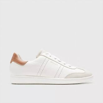 FRANKiE4 Womens Drew Sneakers In White/nutmeg