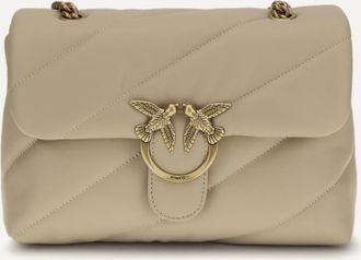 Pinko Love Classic leather Shoulder Bag Female UNI