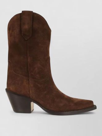 PARIS TEXAS leather mid boots
