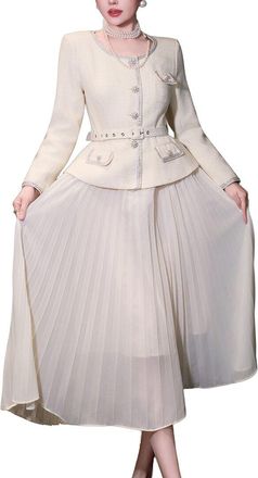 Burryco Burryco Solid Midi Dress