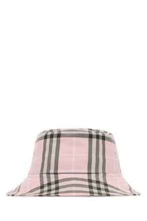 Burberry Pink Check Bucket Hat