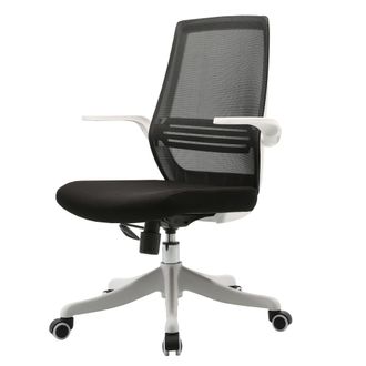 Hhg Hhg - Nunca Usado] Silla De Oficina Moderna 869, Silla De Escritorio, Ergon&oacute;mica Transpirable, Soporte De Cintura, Reposabrazos Elevable, Negro