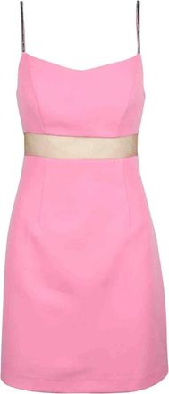 Access Fashion Feestjurk - Dames - Feestkleedjes - Roze - 4XL - Polyester - Kleedjes