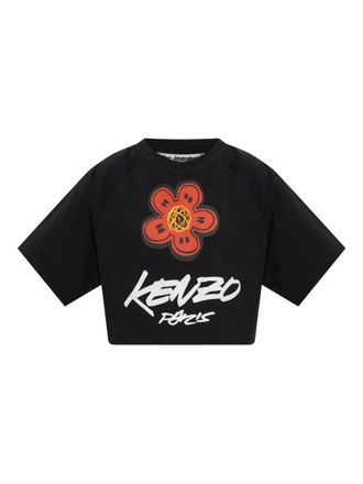 Kenzo Boke Flower Crop T-Shirt