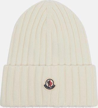 Moncler Berretto in lana vergine con logo