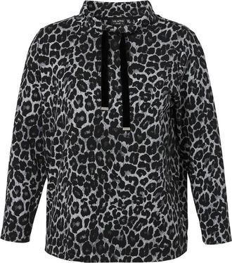 Via Appia Due Dames, Sweatshirts & Hoodies, Zwart, Maat: 5XL