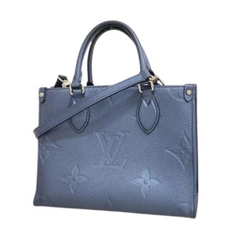 Louis Vuitton Borsa Vintage Pre-owned in Tela - - Pre-owned - Donna - Blu - ONE SIZE