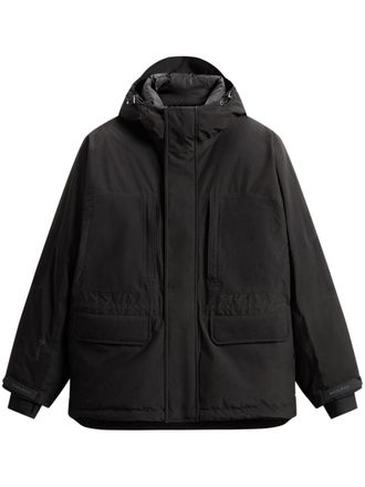 Woolrich GTX Mountain jacket - men - Feather/Polyester/Duck Down/Polyester - L - Black