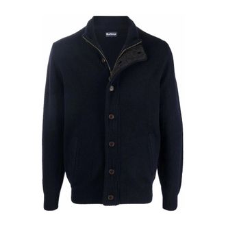 Barbour Heren, Truien, Blauw, Maat: 2XL Wol