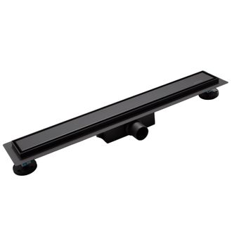 OEM Drenaje Lineal Duplex Next 2 En 1 De 80 Cm, Doble Cara, Color Negro