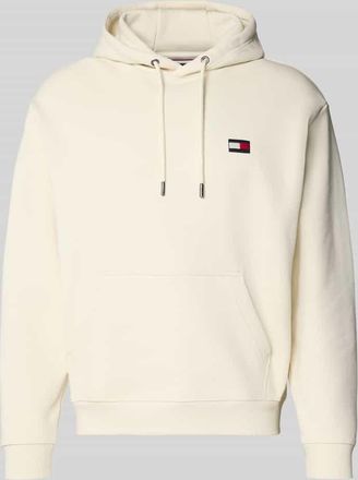 Tommy Hilfiger Regular Fit Hoodie aus reiner Baumwolle in Offwhite, Gr&ouml;&szlig;e XXL