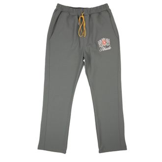 Rhude Teal Grey Cotton Brentwood Track Pants