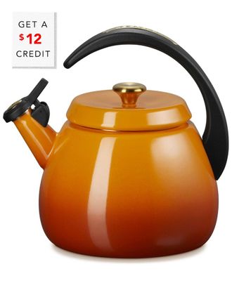 LE CREUSET Enamel On Steel Classic Cloche Kettle With $12 Credit