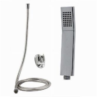 Trade Shop Trade Shop - Kit De Ducha Doccino Ba&ntilde;o De Ducha Rectangular 69088 Corchete 1.8mt Soporte