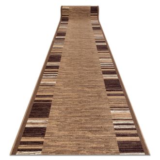 RugsX Passatoia Gommata Adagio Beige Beige 80x920 Cm