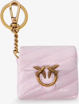 Pinko Leather Airpods Case - PINKO - gender_Woman