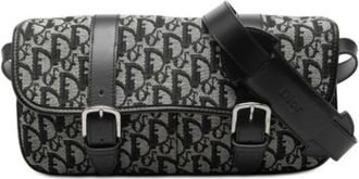 Dior Pre-owned Cross Body Bags, female, Multicolor, Size: ONE SIZE Pre-owned Canvas Crossbody Bag