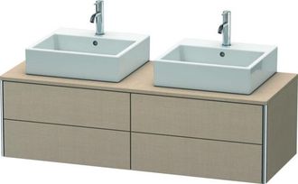 Duravit Mueble De Pared Duravit Xsquare 140.0 X 54.8 Cm, 4 Cajones