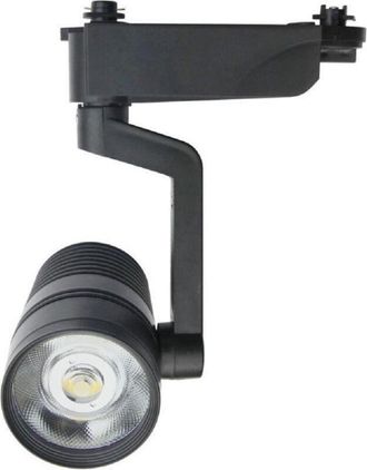Trade Shop Trade Shop - Faretto Binario Led Cob 10w Nero Staffa Luce Fredda 6500k Naturale 4000k F-10w8h