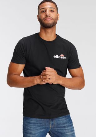 Ellesse T-Shirt ELLESSE Voodoo Tee, Herren, Gr. XXL, schwarz, Obermaterial: 100% Baumwolle, schmal h&uuml;ftlang, Rundhals, Shirts T-Shirt