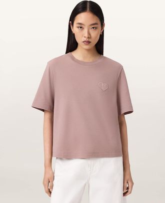 AllSaints Lover Lisa Embroidered T-Shirt