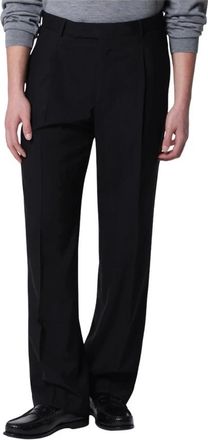 Pantaloni Torino Kostuumbroek - Heren - Nette broeken - Zwart - M - Leer - Broeken