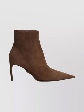 Dolce & Gabbana suede pointed-toe ankle boots