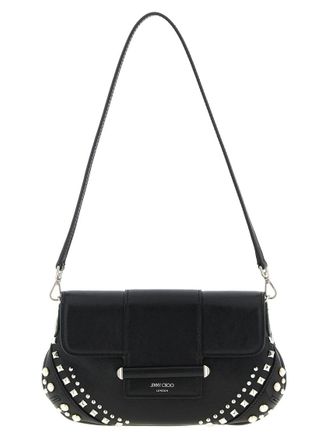 Jimmy Choo London Black Bar Shoulder Bag