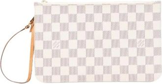 Louis Vuitton Pre-owned Clutches, female, White, Size: ONE SIZE Pre-owned Canvas louis-vuitton-bags
