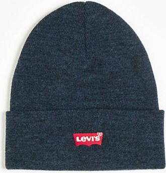 Levi's Gorro con logo bordado - Mujer - One Size - Azul / Navy Blue
